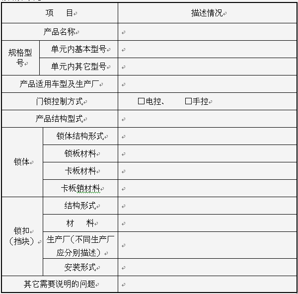 汽車門鎖產(chǎn)品,CCC認(rèn)證單元,CCC產(chǎn)品描述,CCC獲證企業(yè),CCC認(rèn)證證書,CCC實施規(guī)則,CCC變更申請,CCC產(chǎn)品擴項 汽車門鎖產(chǎn)品,CCC認(rèn)證單元,CCC產(chǎn)品描述,CCC獲證企業(yè),CCC認(rèn)證證書,CCC實施規(guī)則,CCC變更申請,CCC產(chǎn)品擴項